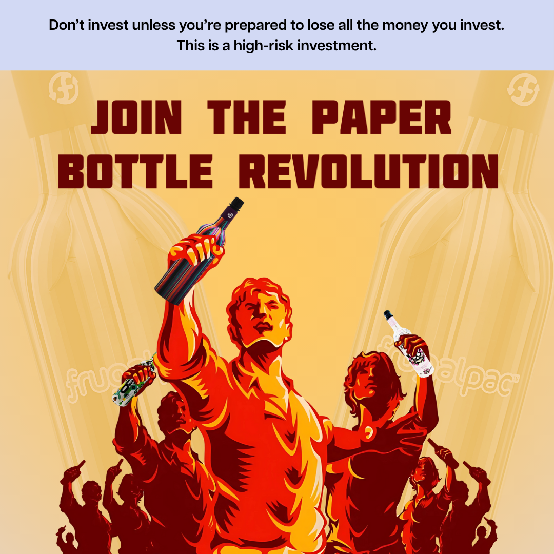Invest in our paper bottle revolution